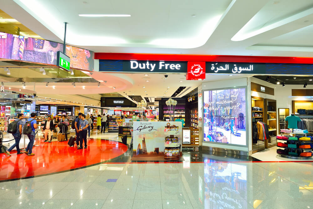 Duty free in Dubai