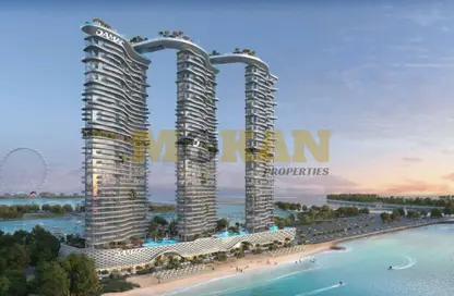 شقة - غرفة نوم - 2 حمامات للبيع في بناية ايه - داماك باي - دبي هاربور - دبي
