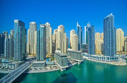 شقة - غرفة نوم للايجار في B برج سيلفرين - سيلفيرين - دبي مارينا - دبي