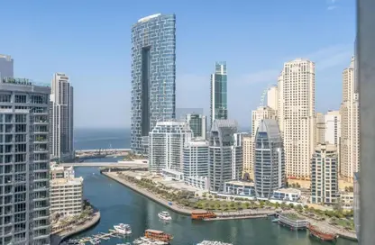 Apartment - 1 Bedroom - 2 Bathrooms for sale in Escan Tower - Dubai Marina - Dubai