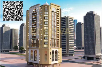 Apartment - 1 Bedroom - 2 Bathrooms for sale in Nuaimia Two Tower - Al Nuaimiya - Ajman