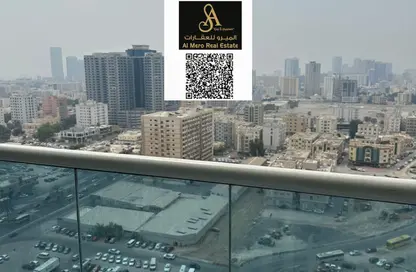شقة - 2 غرف نوم - 2 حمامات للايجار في برج الواحة - الراشدية 1 - الراشدية - عجمان