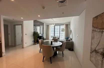 Apartment - 1 Bedroom - 2 Bathrooms for rent in Beach Isle - EMAAR Beachfront - Dubai Harbour - Dubai