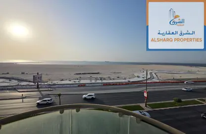 شقة - غرفة نوم - 1 حمام للايجار في مساكن كورنيش عجمان - طريق كورنيش عجمان - عجمان