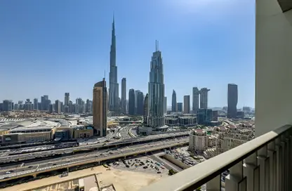 Apartment - 2 Bedrooms - 2 Bathrooms for rent in Downtown Views II Tower 1 - Downtown Views II - Downtown Dubai - Dubai