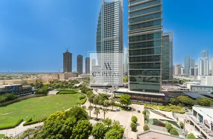 شقة - غرفة نوم - 1 حمام للايجار في بوابة دبي الجديدة 1 - (JLT) مجمع Q - أبراج بحيرة الجميرا - دبي