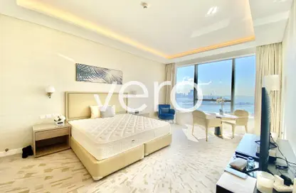 Apartment - Studio - 1 Bathroom for rent in The Palm Tower - Palm Jumeirah - Dubai