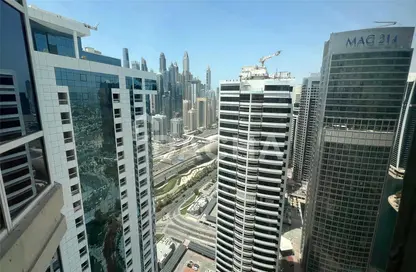شقة - غرفة نوم - 2 حمامات للايجار في بوابة دبي الجديدة 1 - (JLT) مجمع Q - أبراج بحيرة الجميرا - دبي