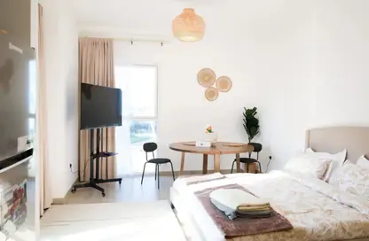 Apartment - Studio - 1 Bathroom for rent in Waters Edge - Yas Island - Abu Dhabi