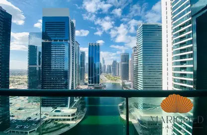 شقة - 2 غرف نوم - 4 حمامات للايجار في برج السيف 2 - (JLT) مجمع U - أبراج بحيرة الجميرا - دبي