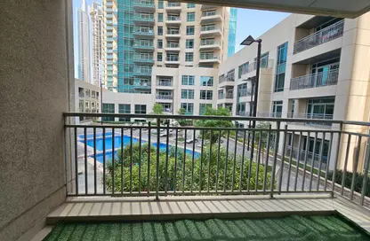 Apartment - Studio - 1 Bathroom for rent in Burj Views podium - Burj Views - Downtown Dubai - Dubai