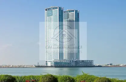 شقة - 2 غرف نوم - 3 حمامات للايجار في برج جلفار السكني - ابراج جلفار - النخيل - رأس الخيمة