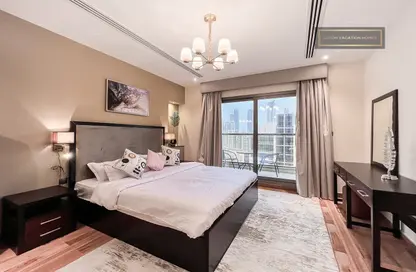 شقة - غرفة نوم - 1 حمام للايجار في برج ايليت ريزيدينس - دبي وسط المدينة - دبي