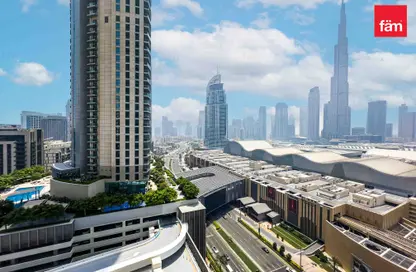شقة - 2 غرف نوم - 3 حمامات للايجار في برج فيدا دبي مول 1 - فيدا ريزيدنس دبي مول - دبي وسط المدينة - دبي