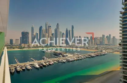 Apartment - 1 Bedroom - 1 Bathroom for rent in Palace Beach Residence - EMAAR Beachfront - Dubai Harbour - Dubai