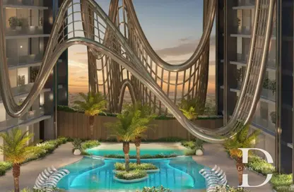 شقة - 2 غرف نوم - 2 حمامات للبيع في سكاي هيلز ريزيدنسز 2 - سكاي هيلز ريسيدنزيس - حديقة دبي العلميه - دبي