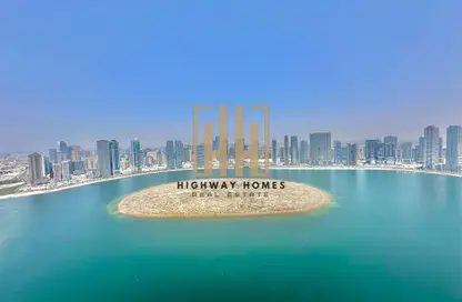 Apartment - 3 Bedrooms - 4 Bathrooms for rent in Al Sondos Tower - Al Khan Lagoon - Al Khan - Sharjah