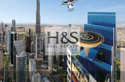 شقة - غرفة نوم - 2 حمامات للبيع في بايز 102 - الخليج التجاري - دبي