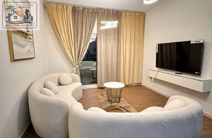 Apartment - 1 Bedroom - 2 Bathrooms for rent in Al Rashidiya Towers - Al Rashidiya - Ajman Downtown - Ajman