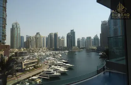 Apartment - 2 Bedrooms - 2 Bathrooms for rent in Damac Heights - Dubai Marina - Dubai