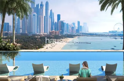 شقة - غرفة نوم - 2 حمامات للبيع في بالم بيتش تاورز 1 - أبراج بالم بيتش - نخلة جميرا - دبي
