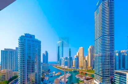 Apartment - 2 Bedrooms - 3 Bathrooms for rent in Escan Tower - Dubai Marina - Dubai