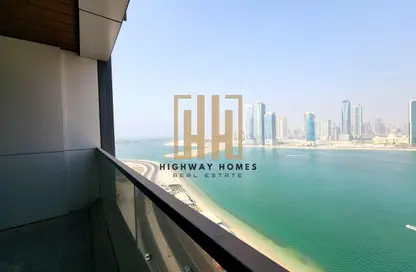 Apartment - 2 Bedrooms - 3 Bathrooms for rent in La Plage Tower - Al Mamzar - Sharjah - Sharjah
