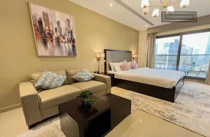 شقة - 1 حمام للايجار في برج ايليت ريزيدينس - دبي وسط المدينة - دبي