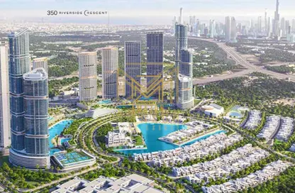شقة - غرفة نوم - 1 حمام للبيع في ريفرسايد كريسنت 350 - شوبا هارتلاند الثانية - بو كدرة - دبي