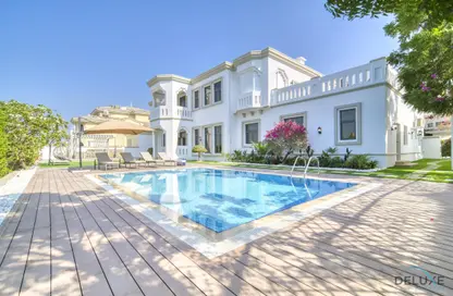 Villa - 7 Bedrooms - 7 Bathrooms for rent in Signature Villas Frond F - Signature Villas - Palm Jumeirah - Dubai