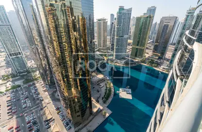 شقة - غرفة نوم - 1 حمام للايجار في برج كونكورد - (JLT) مجمع H - أبراج بحيرة الجميرا - دبي