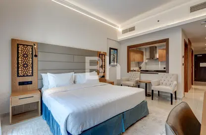 Apartment - Studio - 1 Bathroom for rent in Allure Suites - Barsha Heights (Tecom) - Dubai