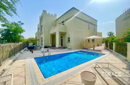 Villa - 4 Bedrooms - 4 Bathrooms for rent in Entertainment Foyer - Mediterranean Clusters - Jumeirah Islands - Dubai
