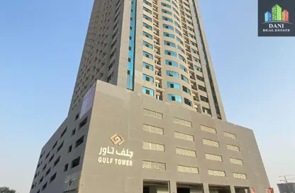 شقة - 2 غرف نوم - 2 حمامات للايجار في جلف تاور - مدينة الإمارات - عجمان