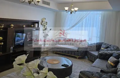 شقة - غرفة نوم - 2 حمامات للايجار في برج منازل 5 - شارع التعاون - التعاون - الشارقة