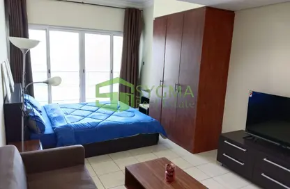 Apartment - Studio - 1 Bathroom for rent in Lake View Tower - JLT Cluster B - Jumeirah Lake Towers - Dubai