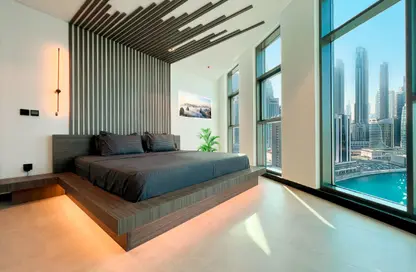 شقة - غرفة نوم - 1 حمام للايجار في 15 Northside - Tower 1 - 15 نورث سايد - الخليج التجاري - دبي
