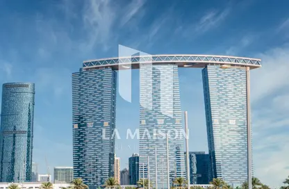 Apartment - 1 Bedroom - 1 Bathroom for rent in The Gate Tower 1 - Shams Abu Dhabi - Al Reem Island - Abu Dhabi