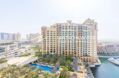 Apartment - 3 Bedrooms - 4 Bathrooms for rent in Marina Residences 5 - Marina Residences - Palm Jumeirah - Dubai