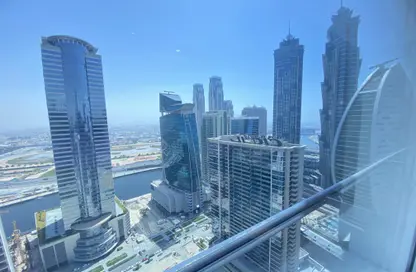مكتب - استوديو - 1 حمام للايجار في برج بارك لين - الخليج التجاري - دبي