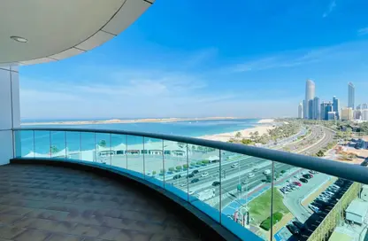 Apartment - 3 Bedrooms - 4 Bathrooms for rent in Bel Ghailam Tower - Corniche Road - Abu Dhabi