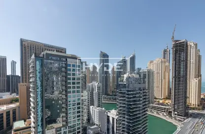 شقة - غرفة نوم - 2 حمامات للبيع في مارينا فيو  A برج - مارينا فيو - دبي مارينا - دبي
