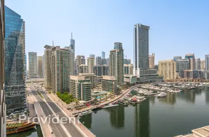 شقة - غرفة نوم - 2 حمامات للايجار في مارينا كوايز ويست - مراسي المارينا - دبي مارينا - دبي